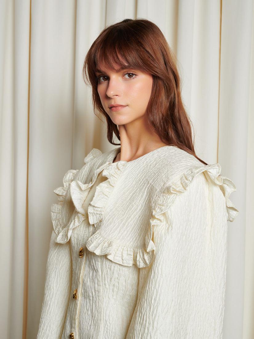 ivory shawl for wedding dress Bo Wedding Shawl
