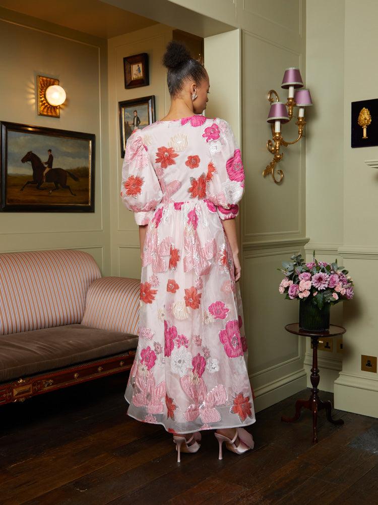 ワンピース dream sister jane parlour organza dress Dream Sister Jane Eva Pink Organza Dress - Style Charade