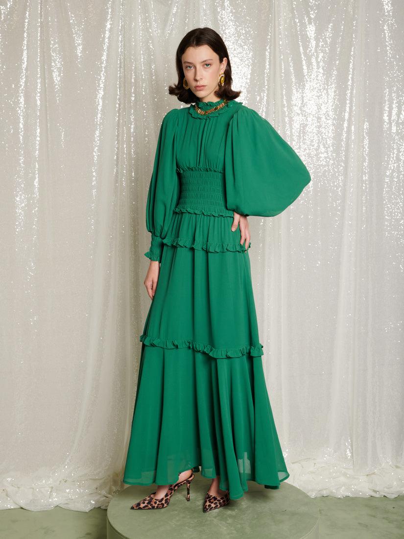 Designer Forest Green Maxi Dresses for Women - Up to 74% off | Lyst