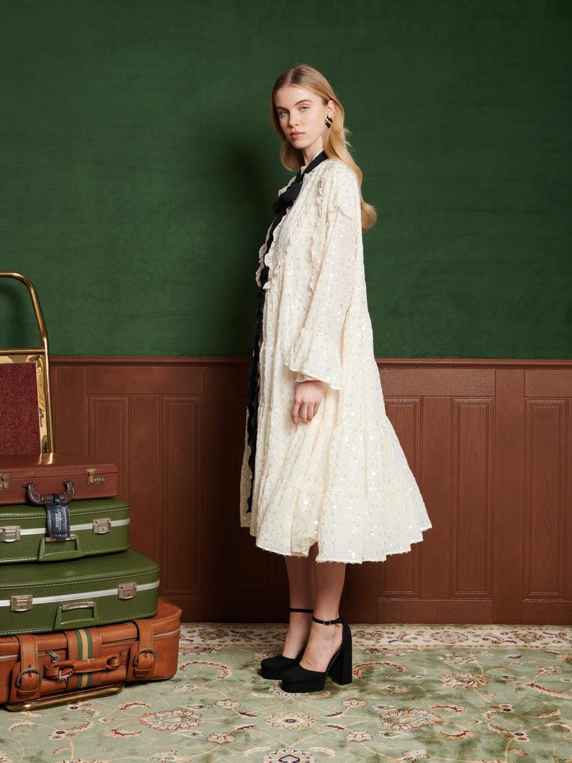 Sister Jane Chandelier Chiffon Midi Dress in Green | Lyst Sister Jane Chandelier Chiffon Midi Dress in Green | Lyst
