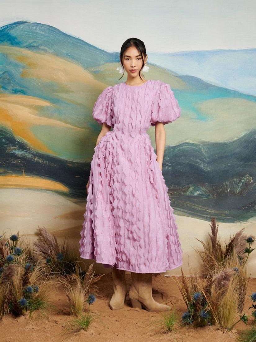 Sister Jane Dream Roundup Ruffle Midi Dress | Lyst