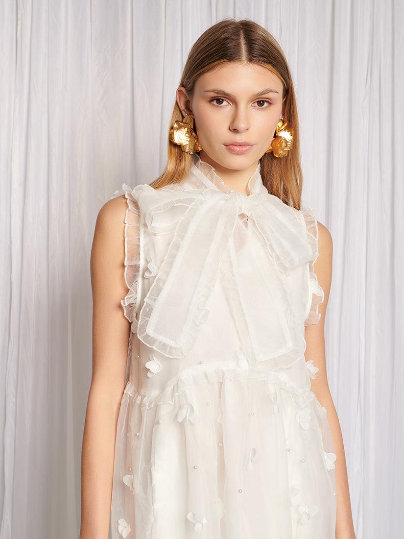 送関込【Sister jane】リリードレス white Sister Jane The Lily Dress in Natural | Lyst