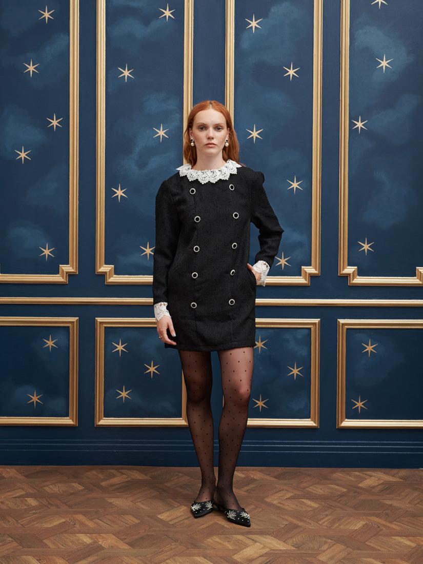新品タグ付sisterjane Prince Boucle Mini Dress Prince Boucle Mini Dress – Sister Jane