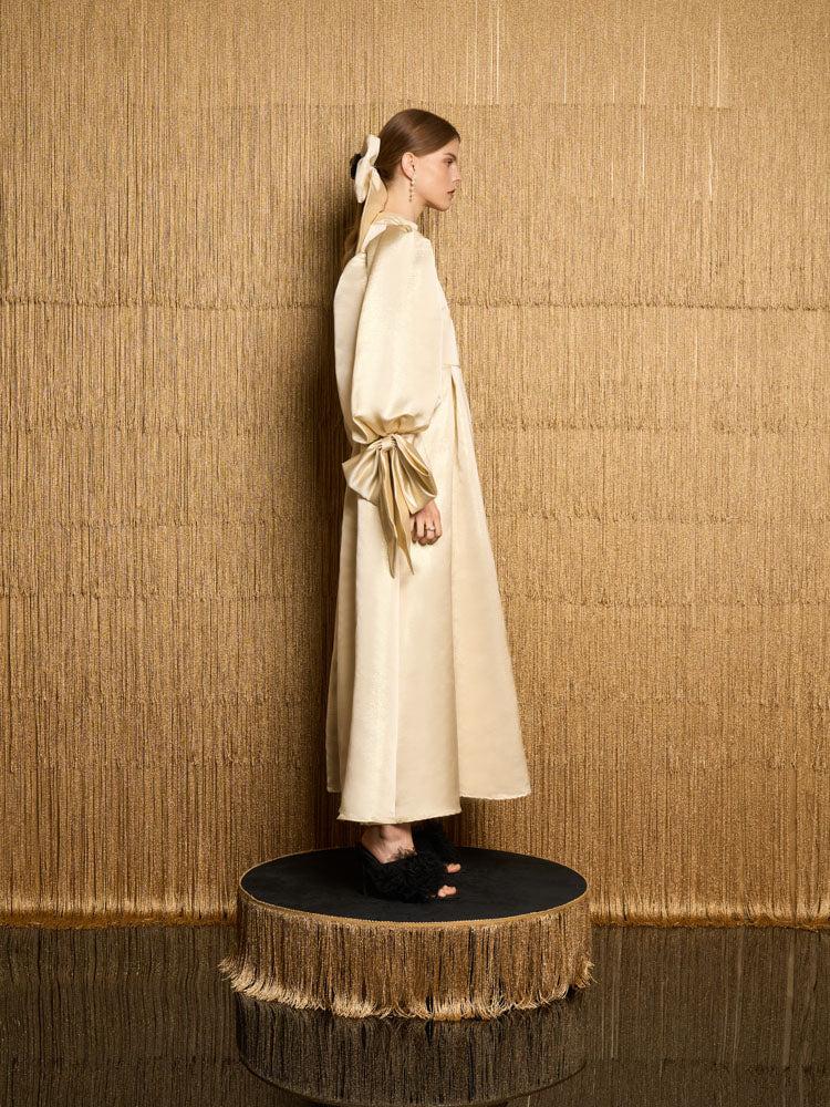 【PHASE EIGHT】Sophia Bow Midi Dress リボンルーシュペンシル PHASE EIGHT Sophia Bow Midi Dress | endource