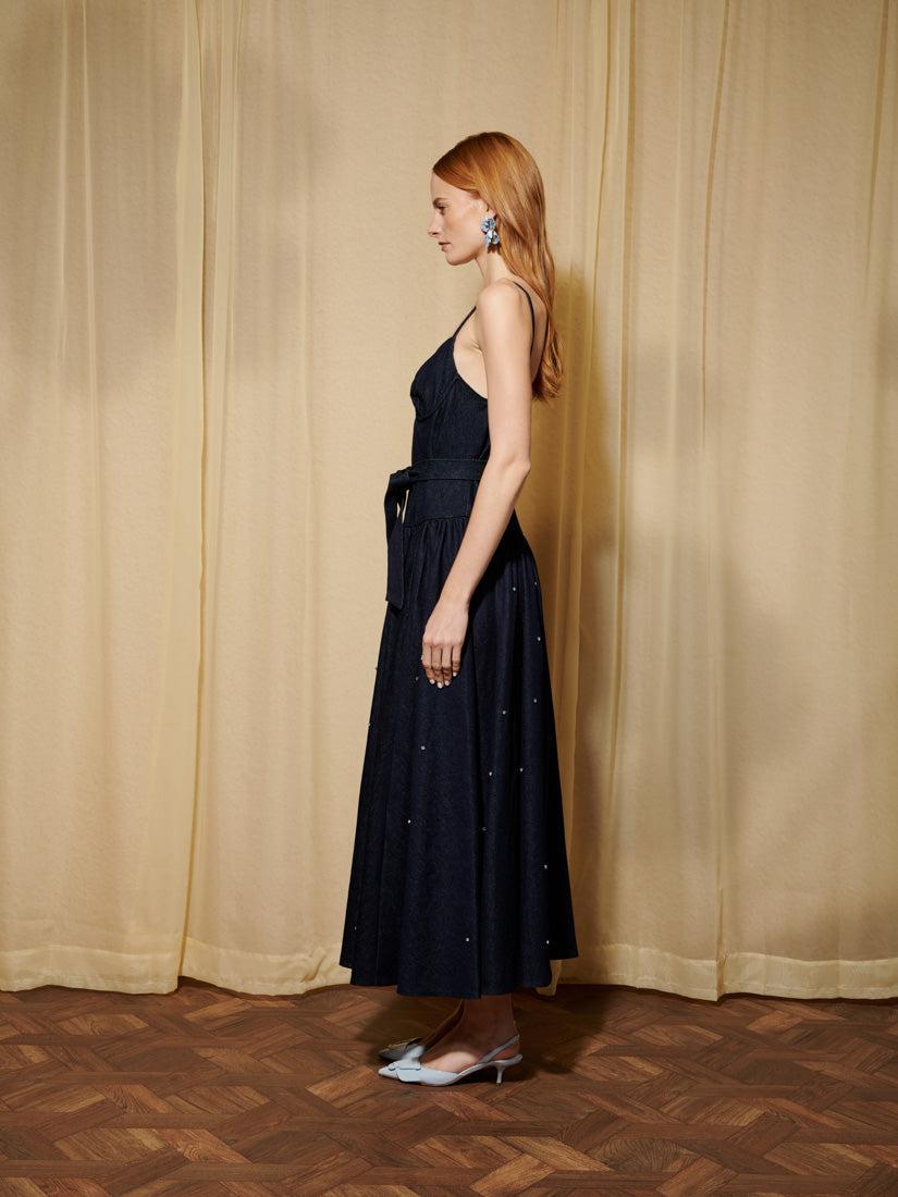 Sister Jane Dream Brightside Denim Midi Dress in Blue | Lyst