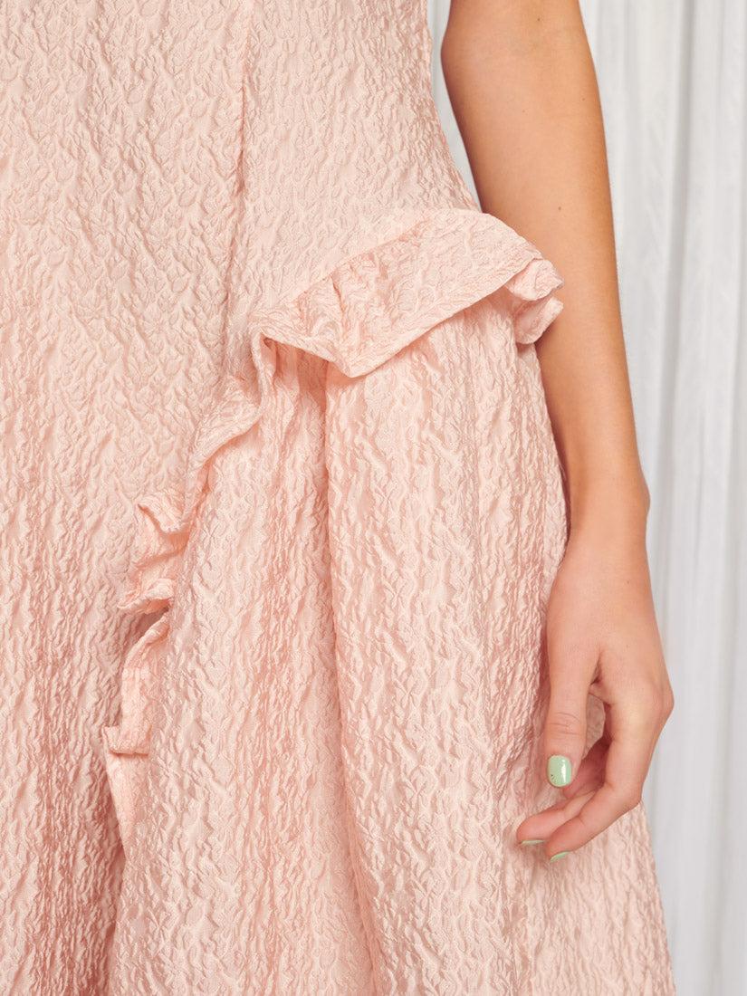 スーツ・フォーマル・ドレス Swift Jacquard Midi Dress sister jane Sister Jane Dream Swift Jacquard Midi Dress in Pink | Lyst