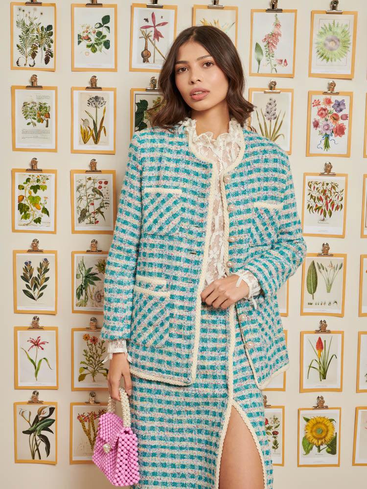 Sweet Cherry Tweed Jacket – Sister Jane