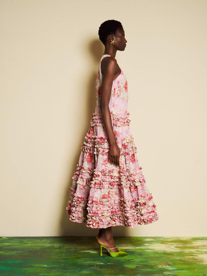 シスタージェーン　Forget Me Not Tiered Maxi Dress DREAM Sister Jane Forget Me Not Tiered Maxi Dress （BLACK） -靴