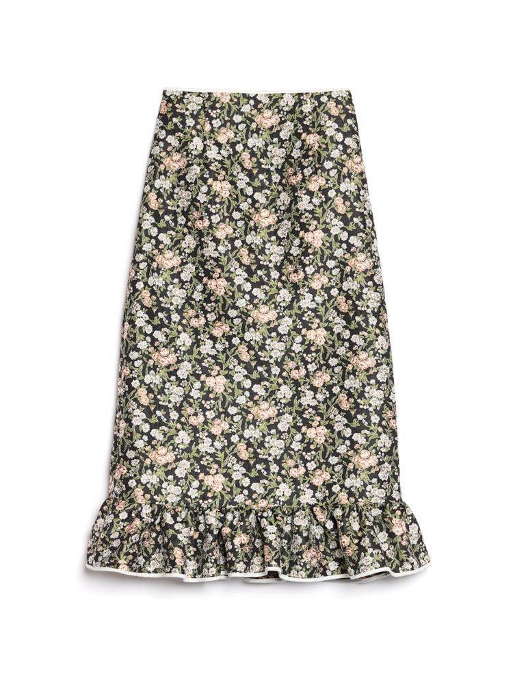 Sister Jane 限定 Graces Jacquard ミディスカート 新作 英国発 Sister Jane 限定 Graces Jacquard ミディスカート