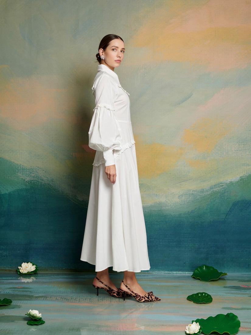 Sister Jane Dream Piano Ruffle Midi Dress in Green | Lyst Sister Jane Dream Piano Ruffle Midi Dress in Green | Lyst