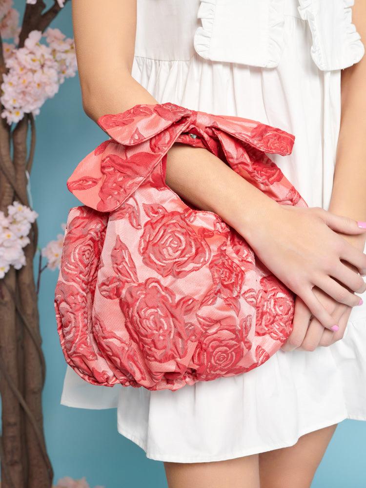 【英国発Sister Jane】Floral-jacquard top handle bag Sister Jane Top-handle bags for Women | Online Sale up to 50