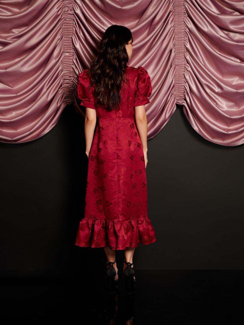 Sister Jane Carnival Hearts Midi Dress in Red | Lyst