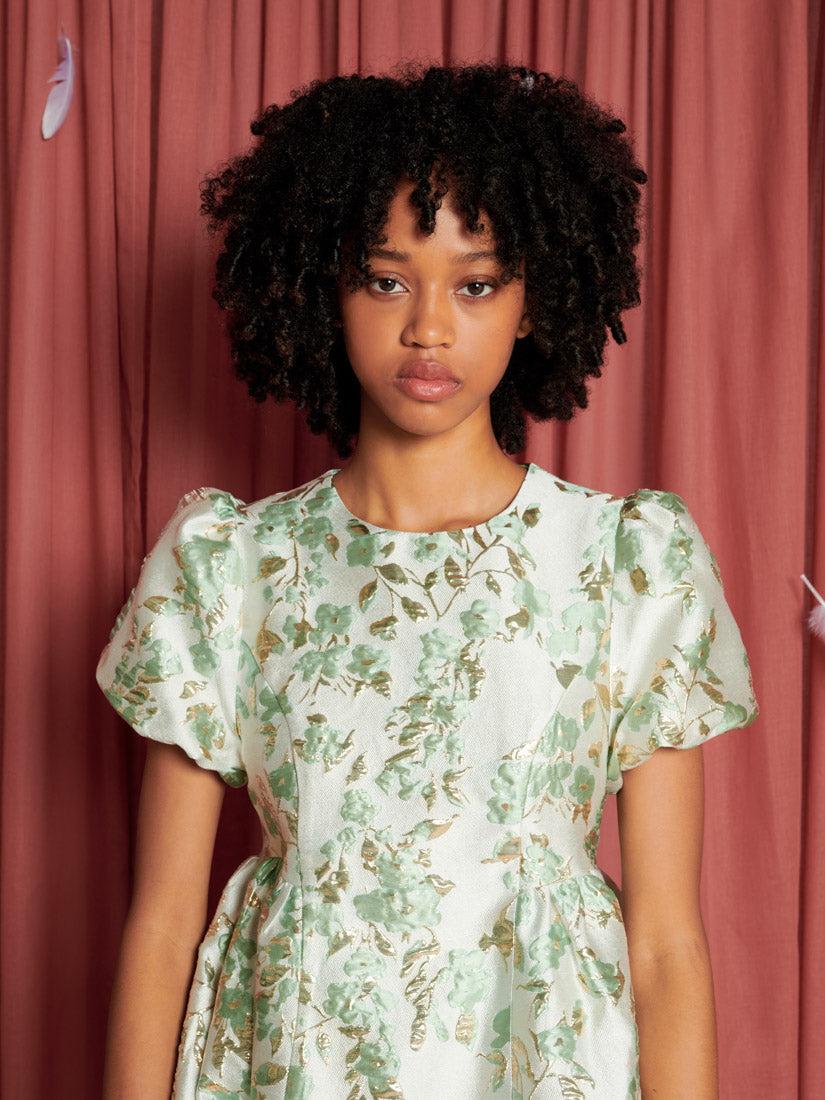 ワンピース sister jane Eider Jacquard Mini Dress Sister Jane Eider Jacquard Mini Dress in Red | Lyst