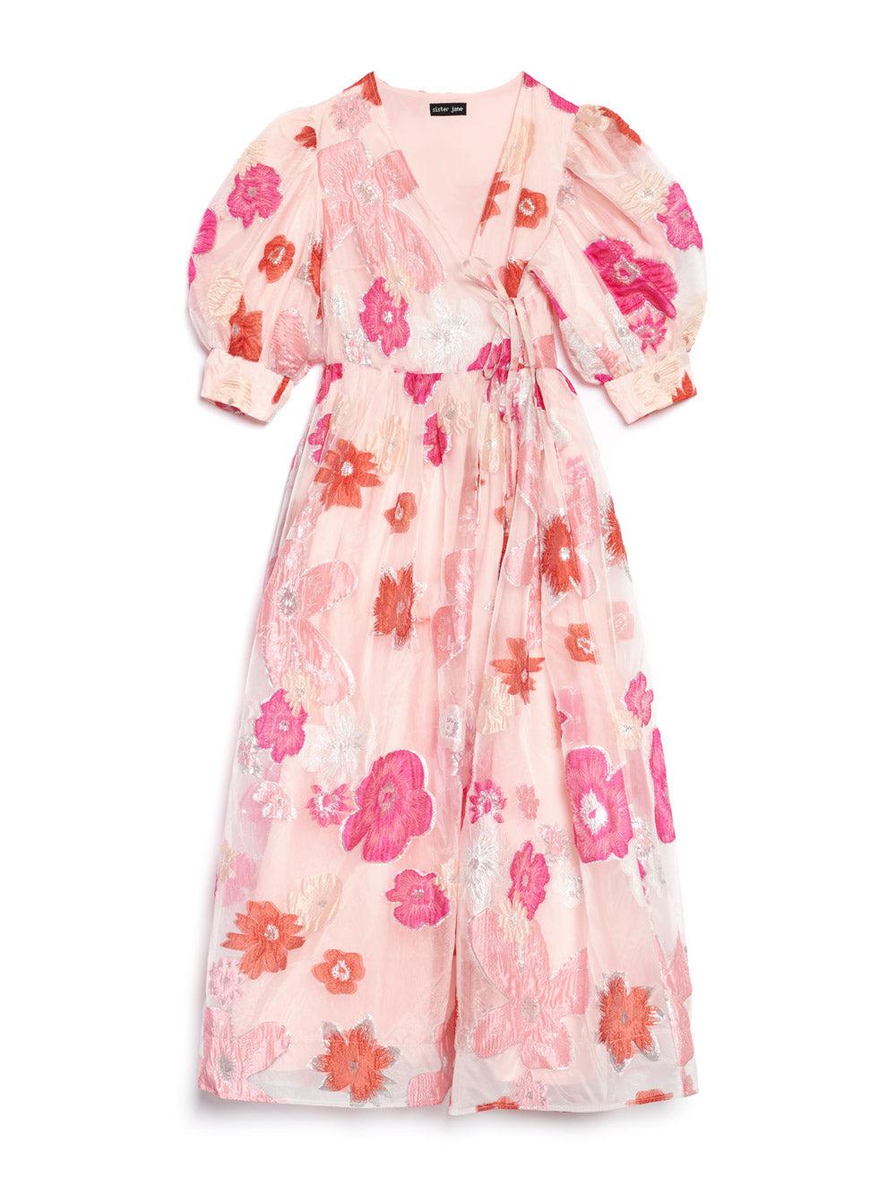 Sister Jane Dream Primrose Organza Wrap Dress | Lyst