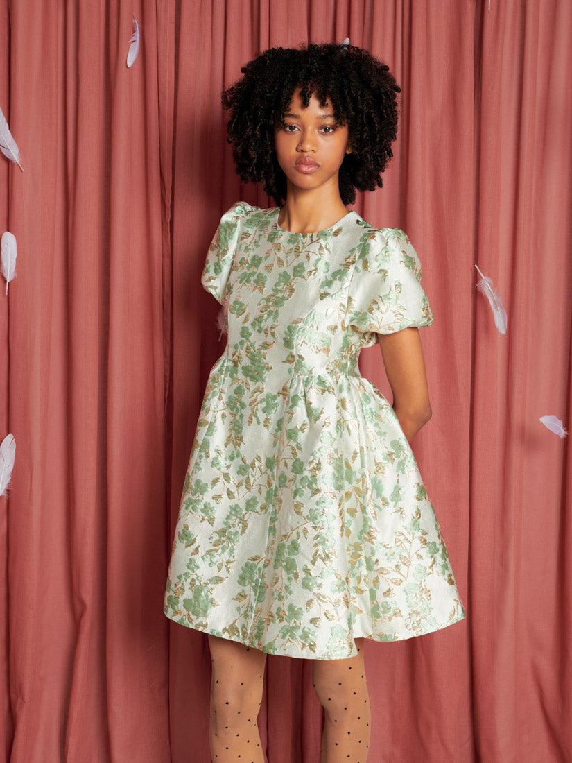 ワンピース sister jane Eider Jacquard Mini Dress Sister Jane Eider Jacquard Mini Dress in Red | Lyst