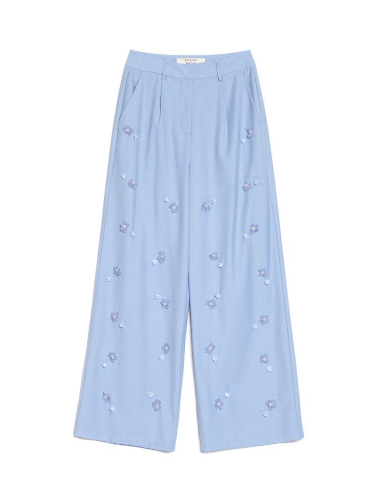 【英国発Sister Jane】Invitation embellished velvet trousers SISTER JANE Invitation embellished velvet trousers | Harvey