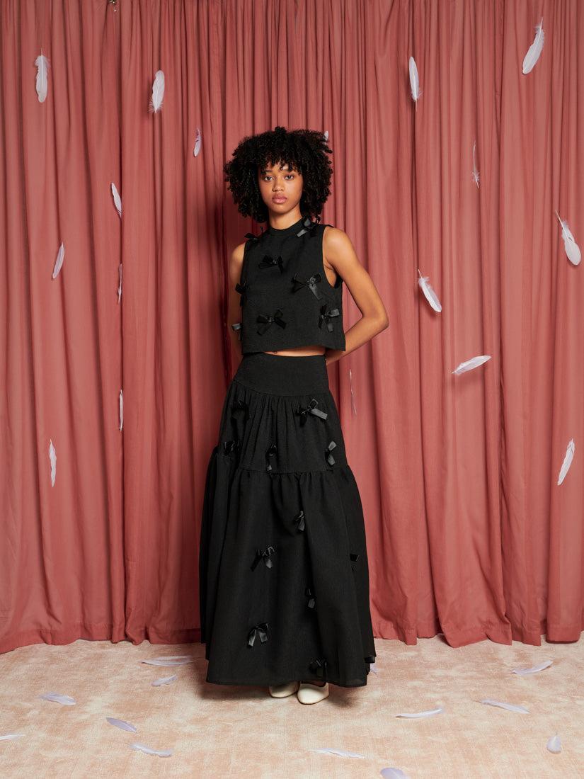 Sister Jane Birdie Bow Top in Red | Lyst UK