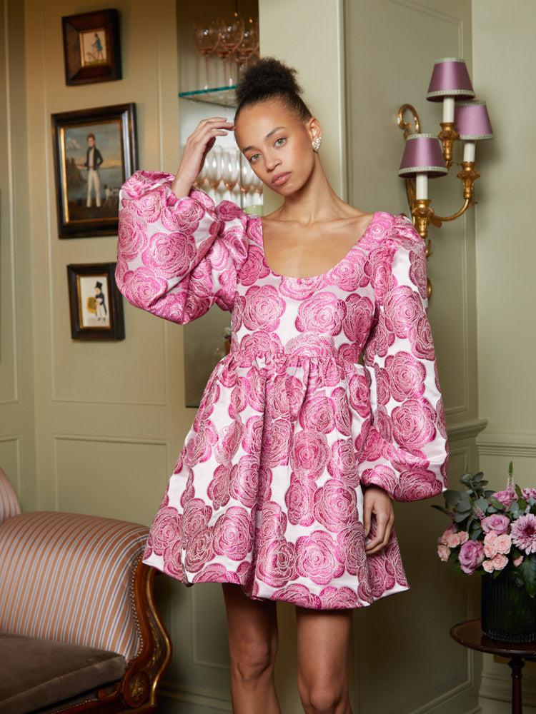 Sister Jane ドレス RECITAL JACQUARD MINI DRESS DRD539 Sister Jane Rose Jacquard Mini Dress in Pink | Lyst