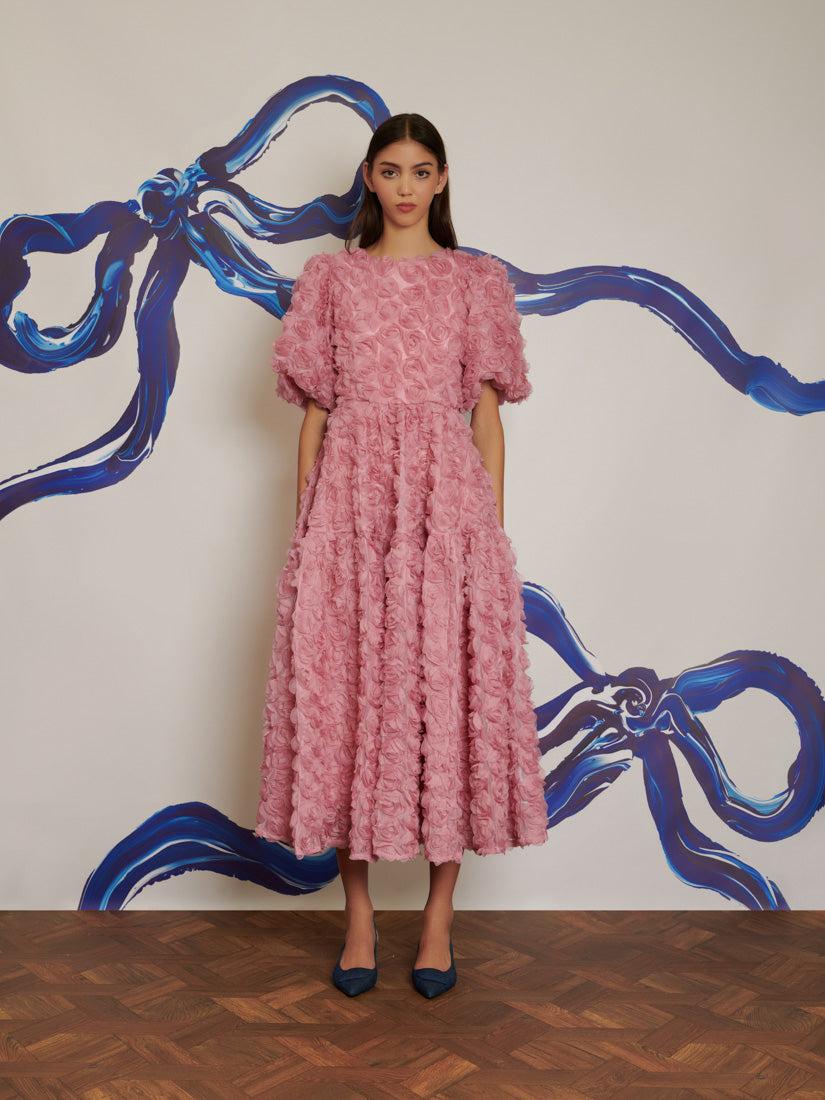 sister jane rose tiered dress 刺繍 sister jane rose tiered dress 刺繍 - メルカリ