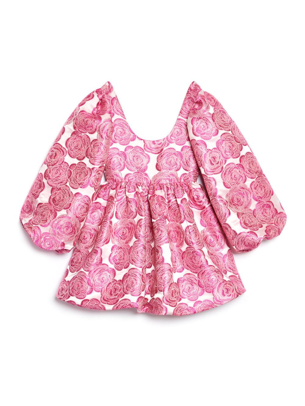 RoseMuse ロゼミュ/ jacquard check dress pink jacquard check dress – BUNNY APARTMENT