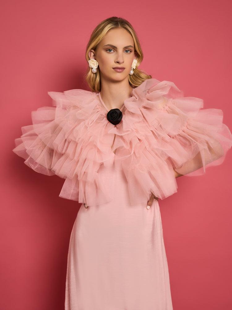 Sister Jane Dream Spell Tulle Ruffle Jacket in Pink | Lyst