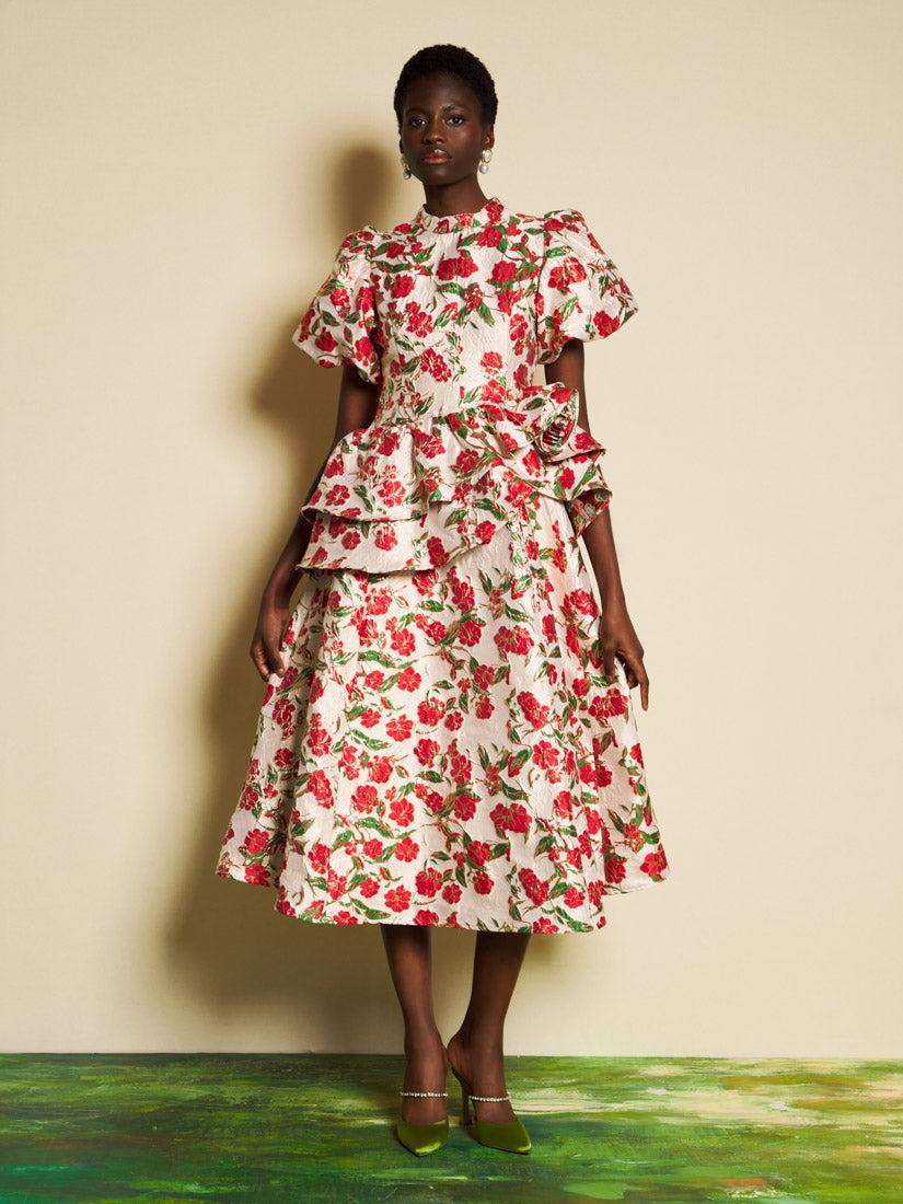 シスタージェーン　Forget Me Not Tiered Maxi Dress DREAM Sister Jane Forget Me Not Tiered Maxi Dress （BLACK） -靴