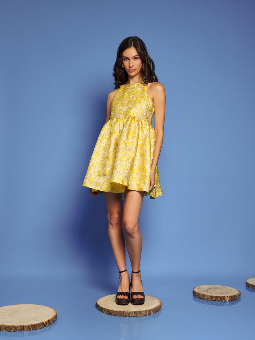 sister jane gold dress Gold Diamonds Mini Dress Vintage Gold / XS main image 1