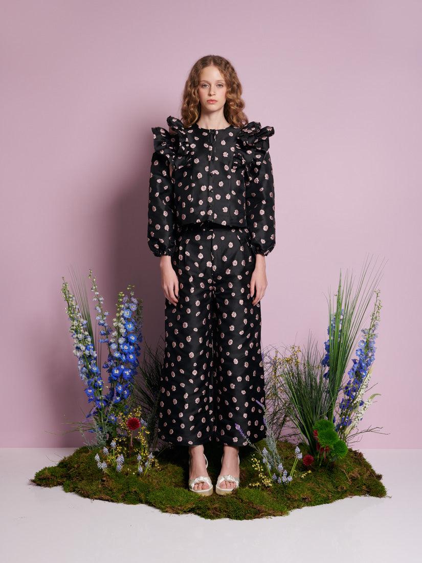 Sister Jane Rose Bells Jacquard Top | Lyst