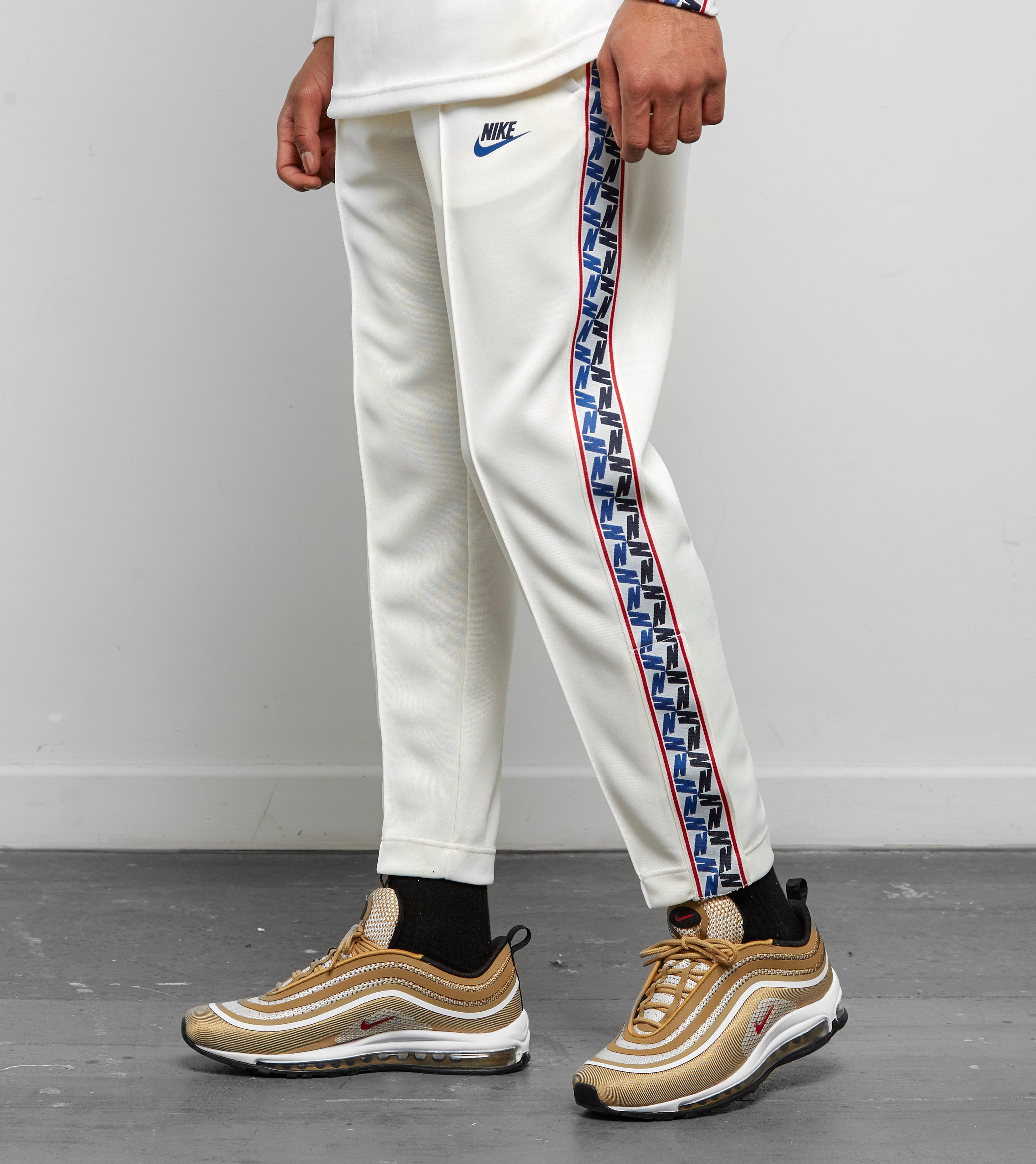 nike poly taped track pants
