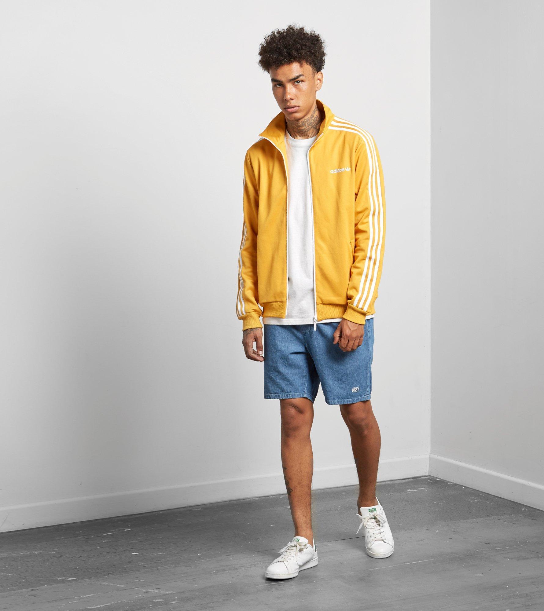 Lyst - Adidas originals Beckenbauer Track Jacket in Yellow for Men