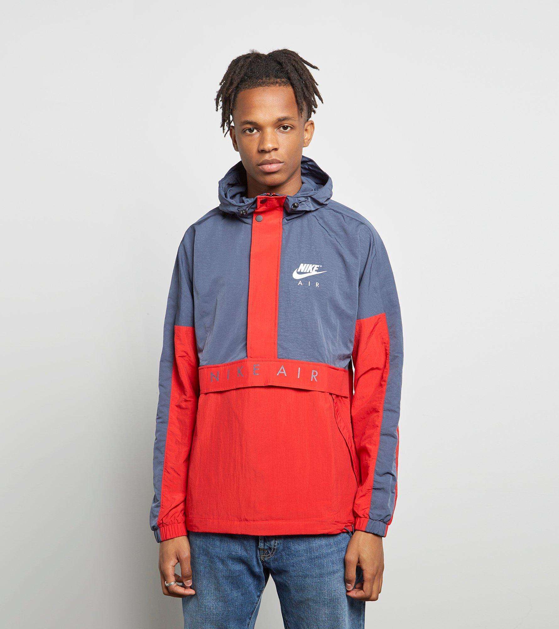 Download Nike Air Half-zip Jacket in Red for Men - Lyst