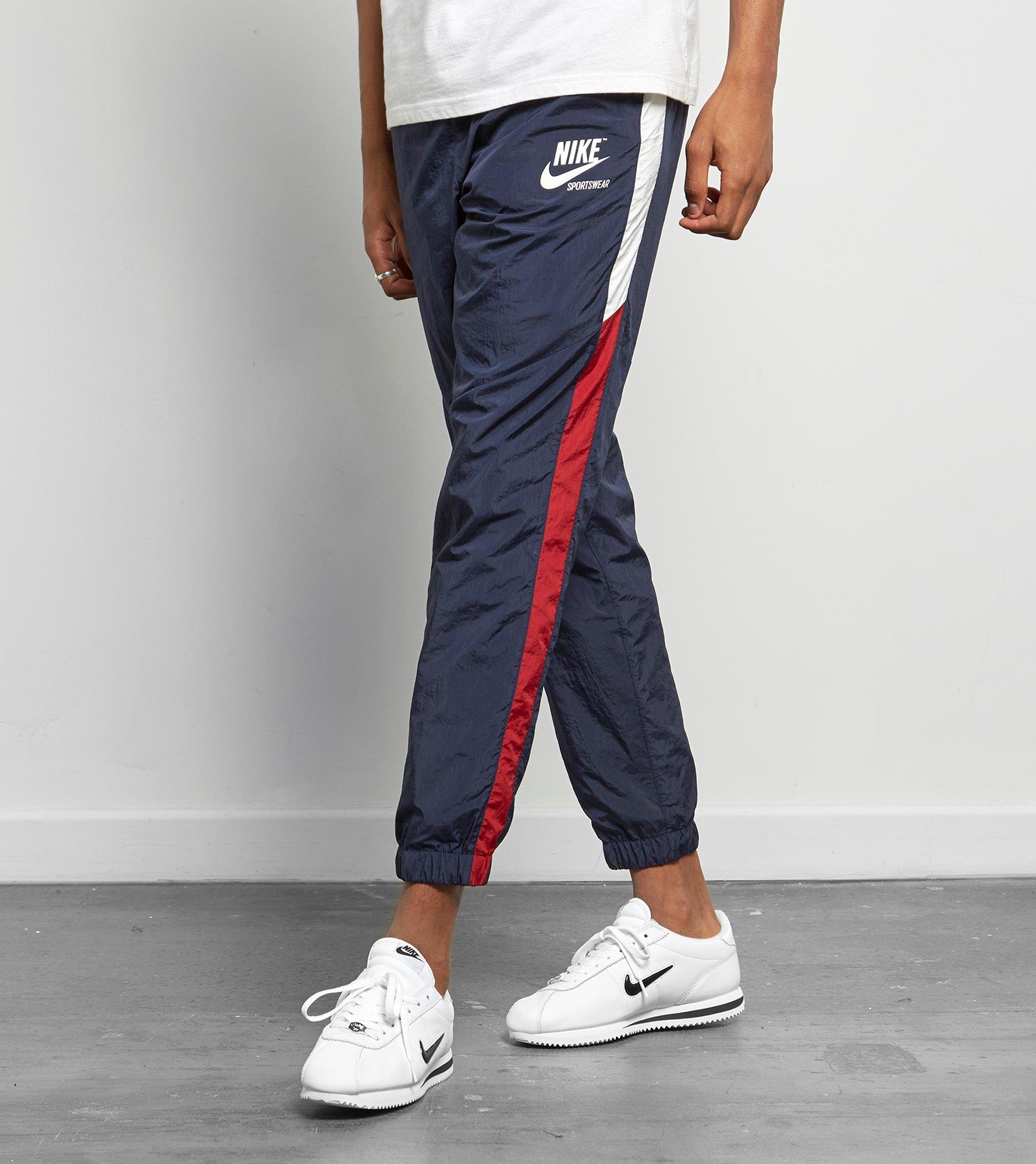 Nike Archive Woven Track Pants in Navy (Blue) for Men - Lyst