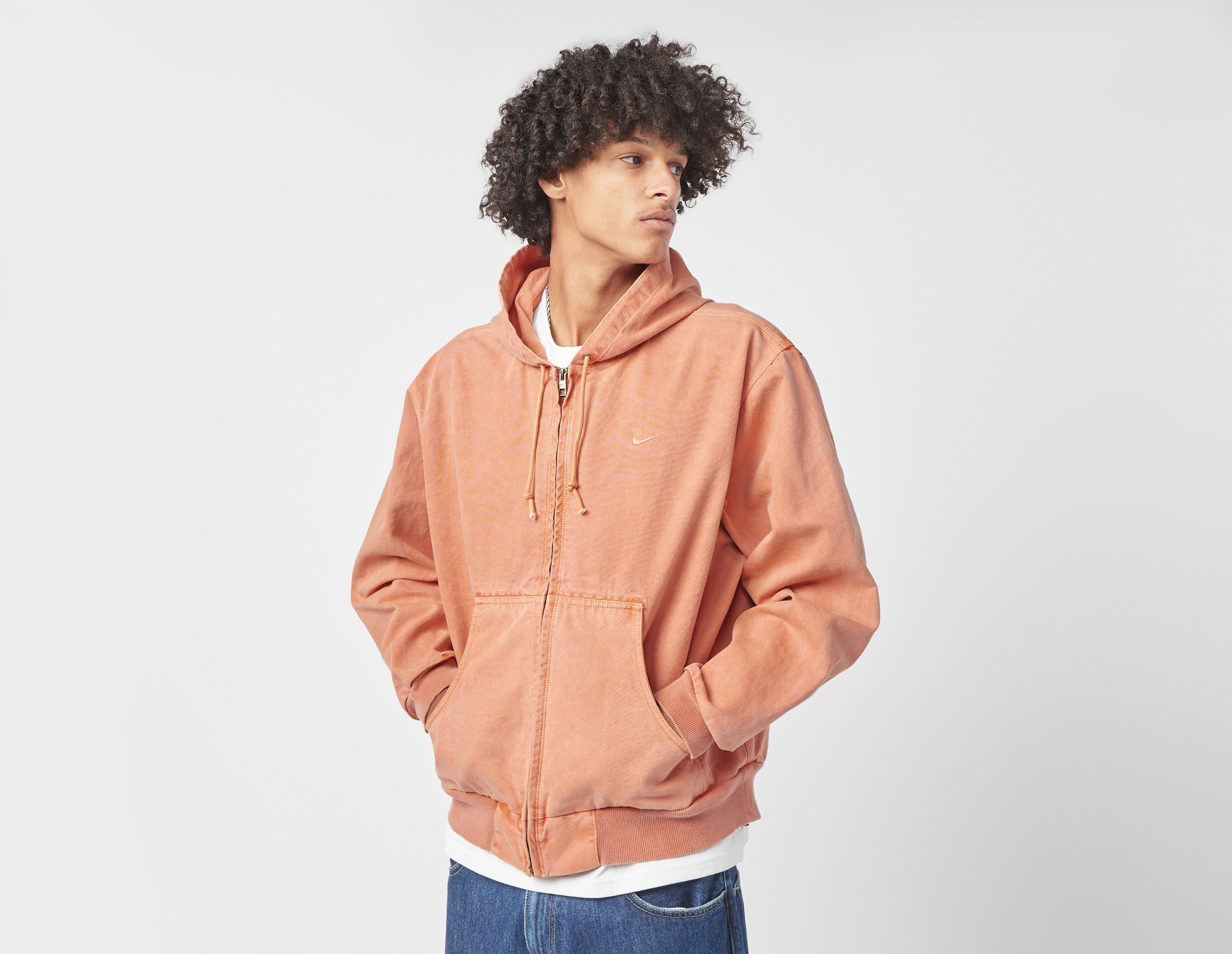 peach nike jacket