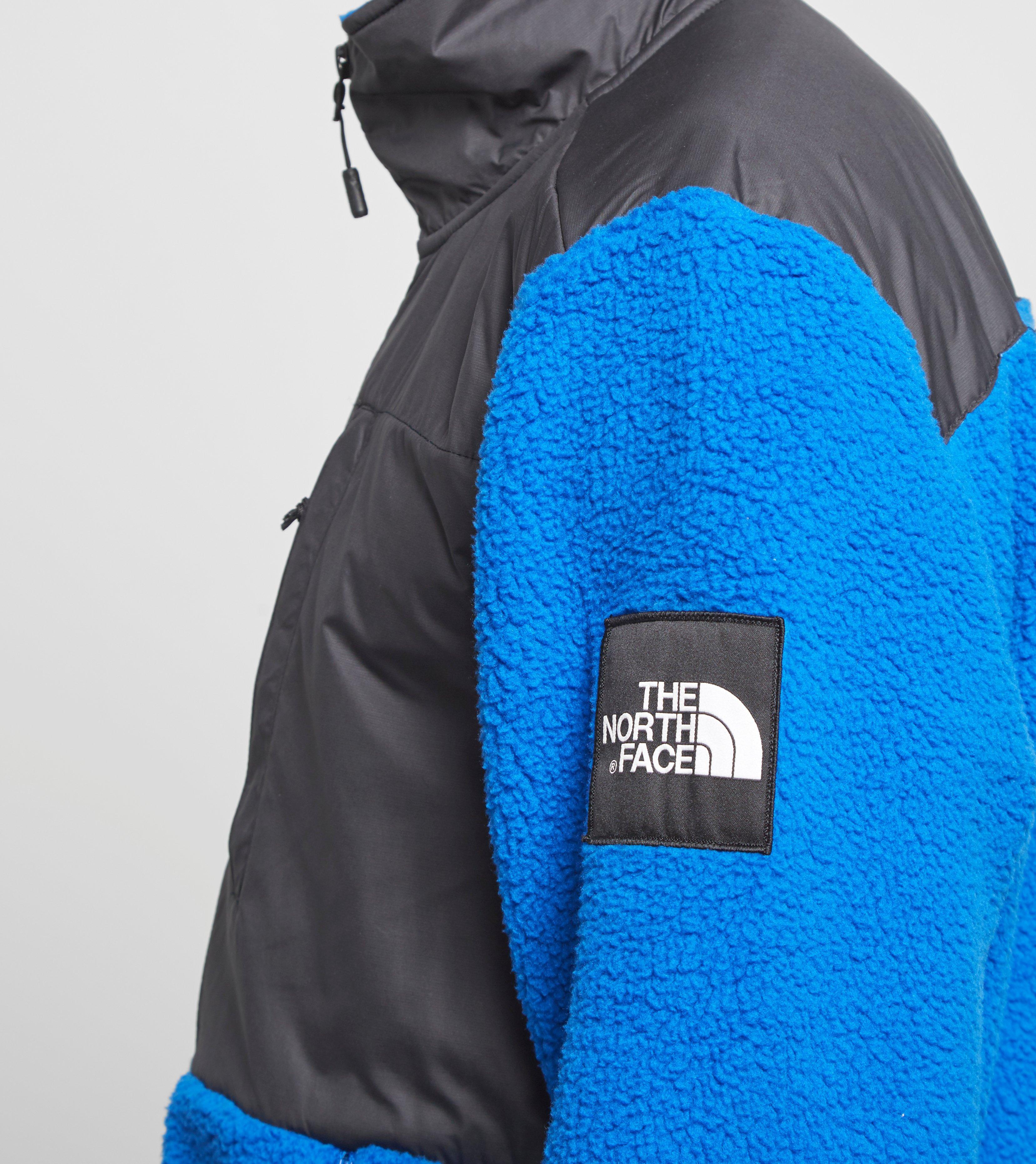 north face blue body warmer