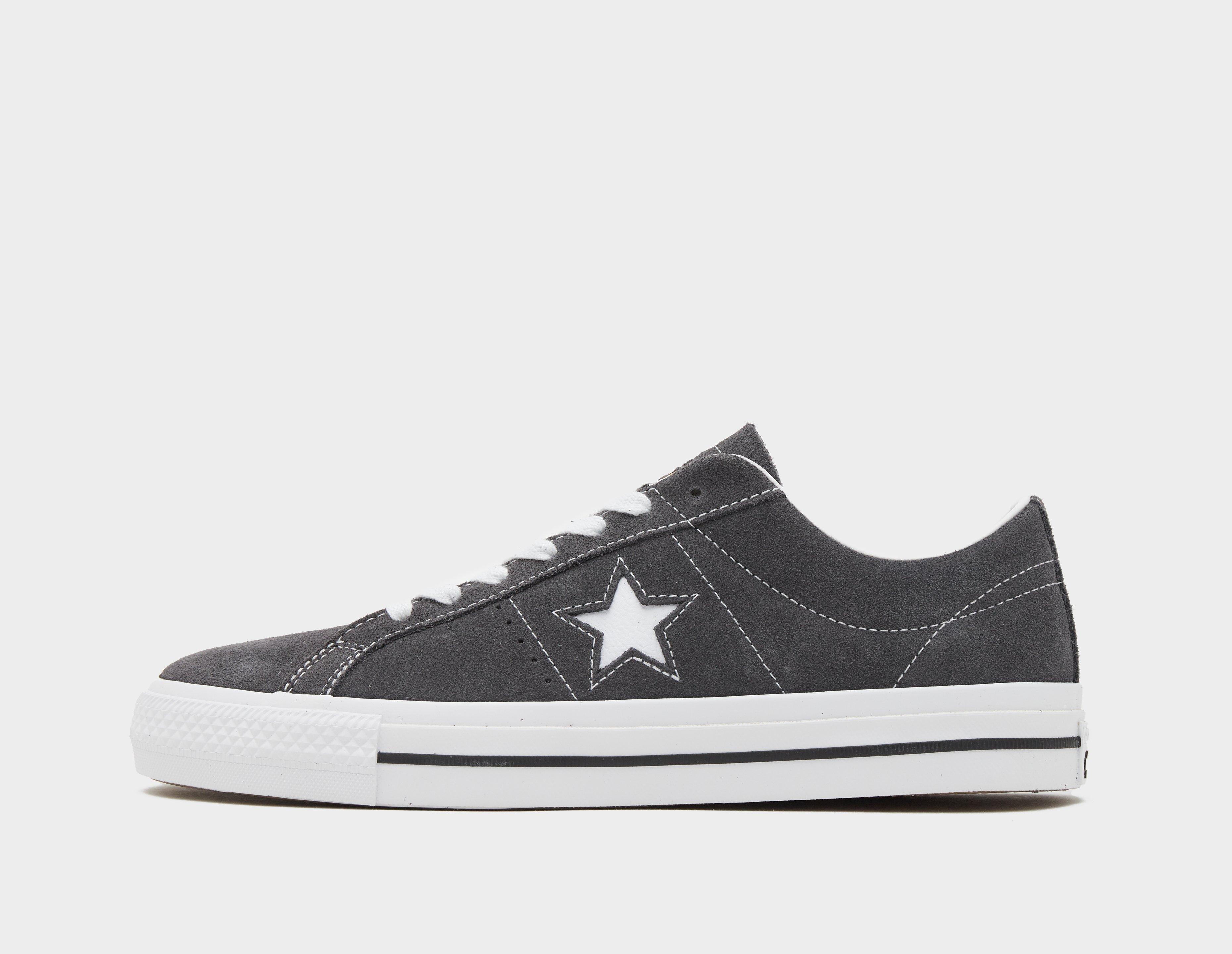 Black and white one star converse sale