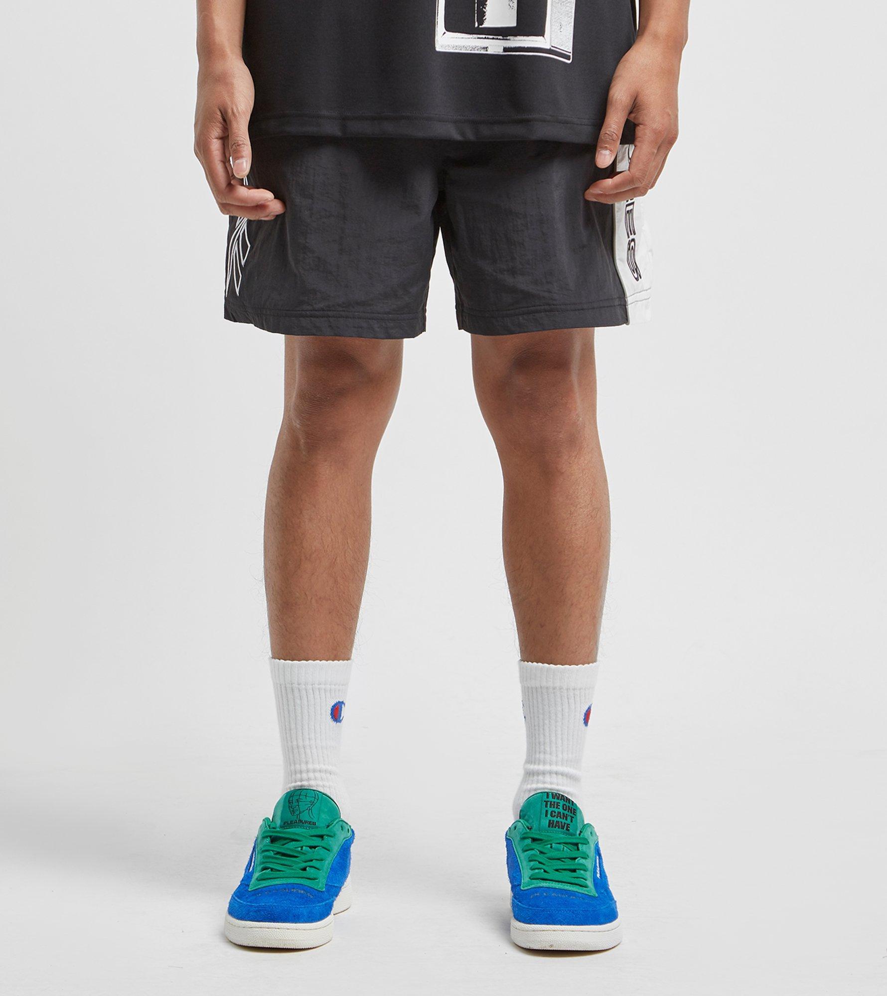 reebok x pleasures shorts