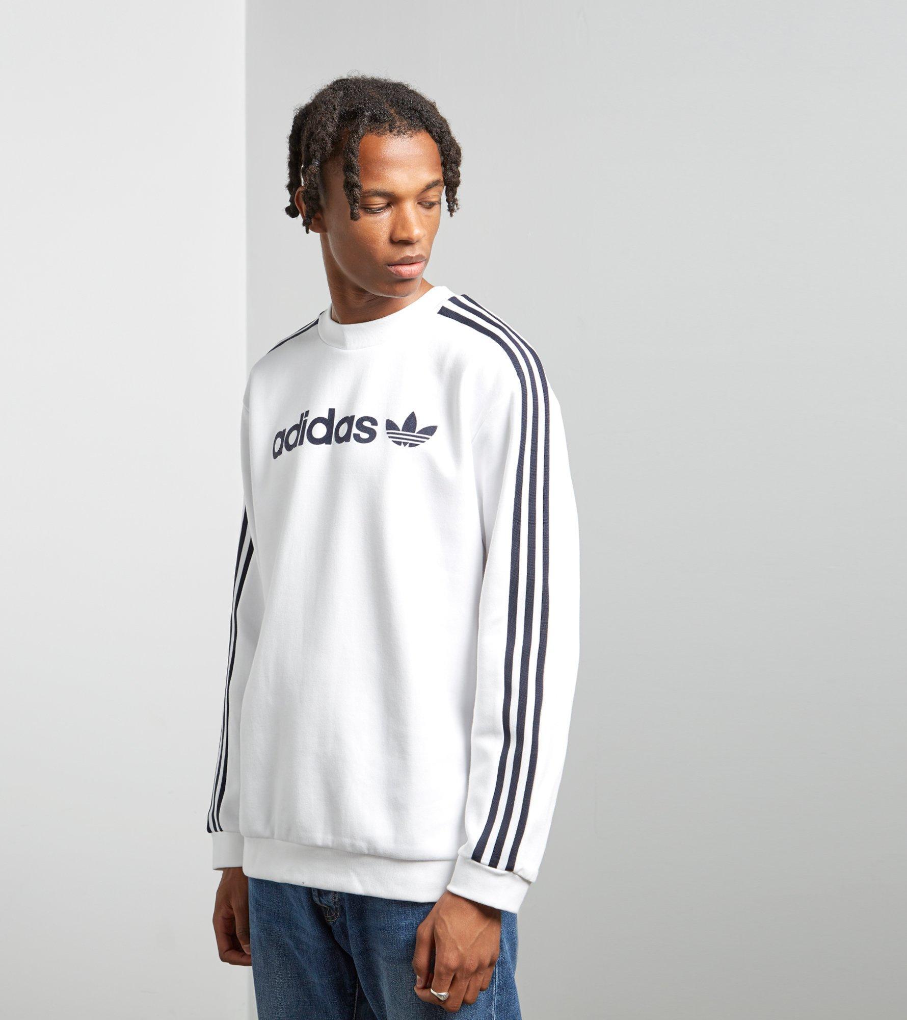 adidas linear sweatshirt