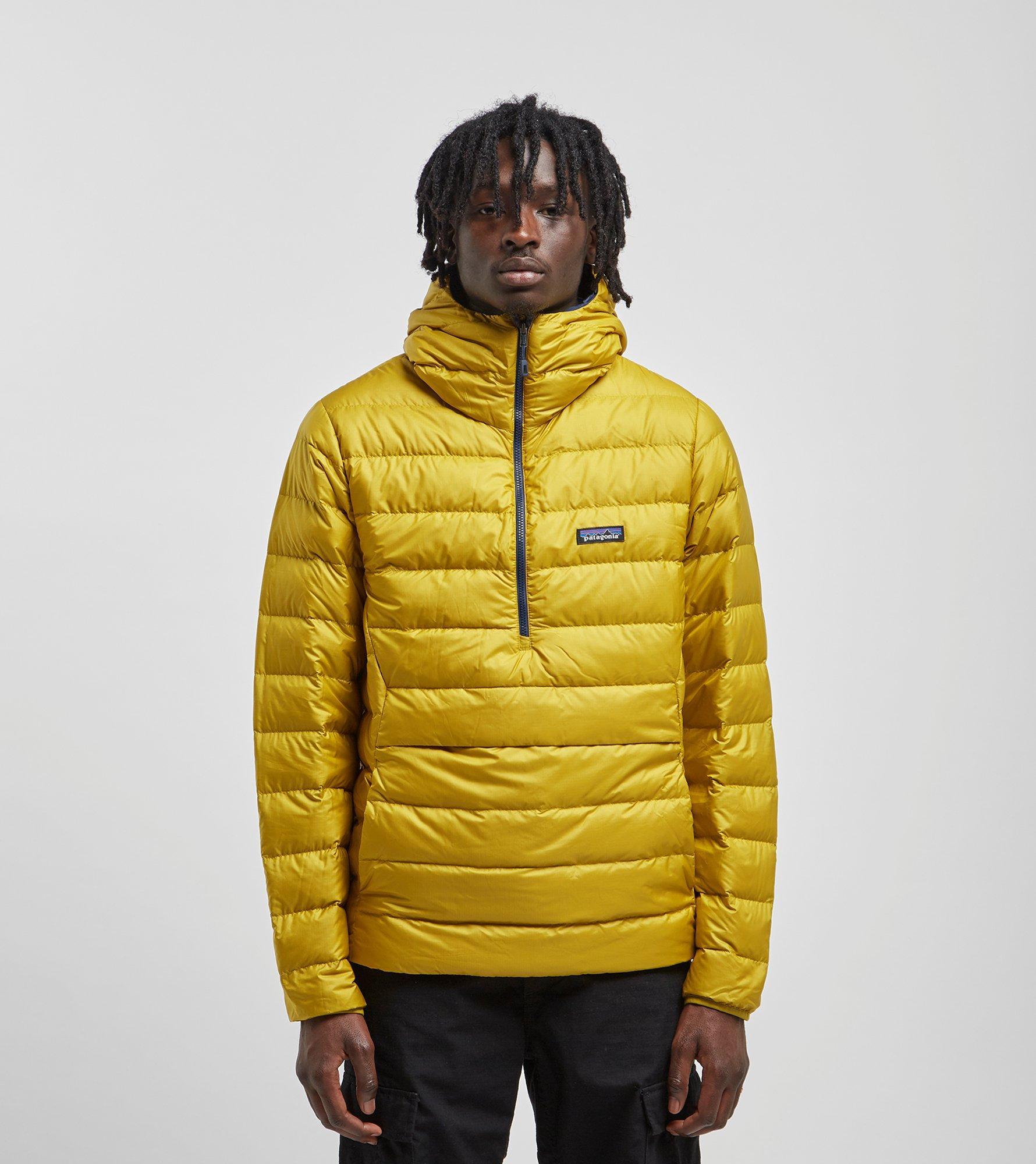 Patagonia Synthetic Down Sweater Hoody Pullover in Yellow for Men Lyst