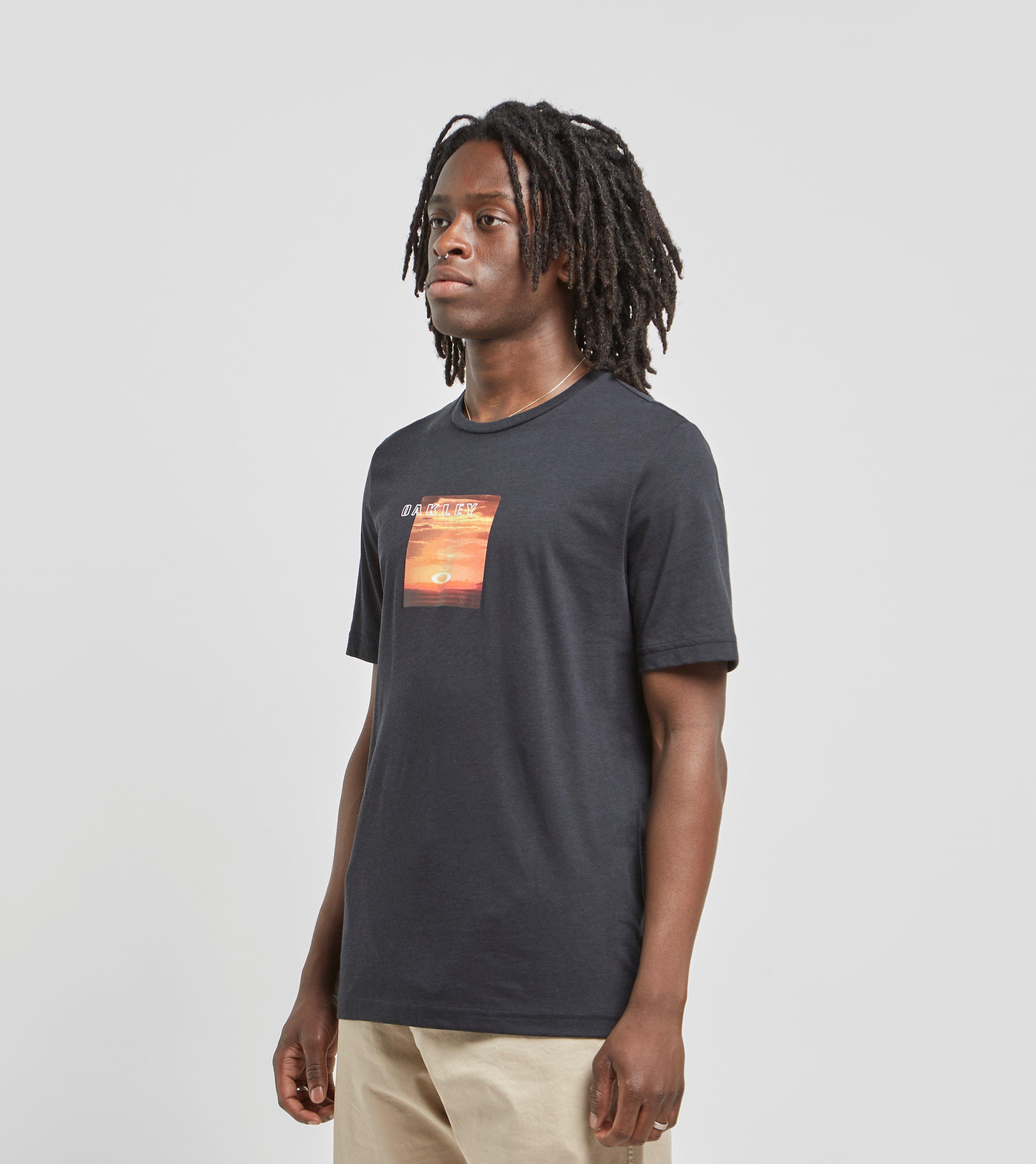 Oakley Sunset Print T-shirt in Black for Men - Lyst