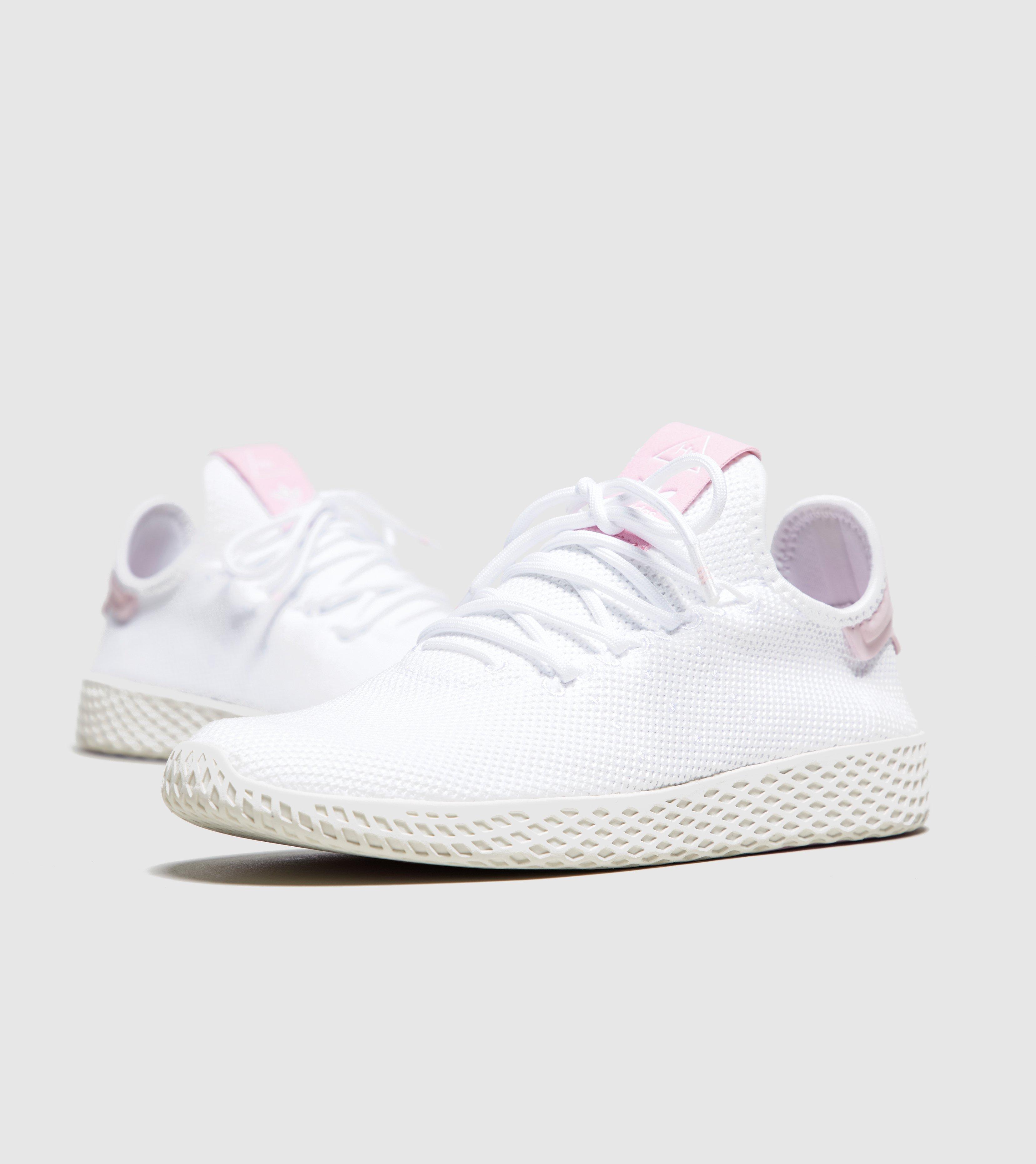 pharrell williams tennis hu shoes womens white