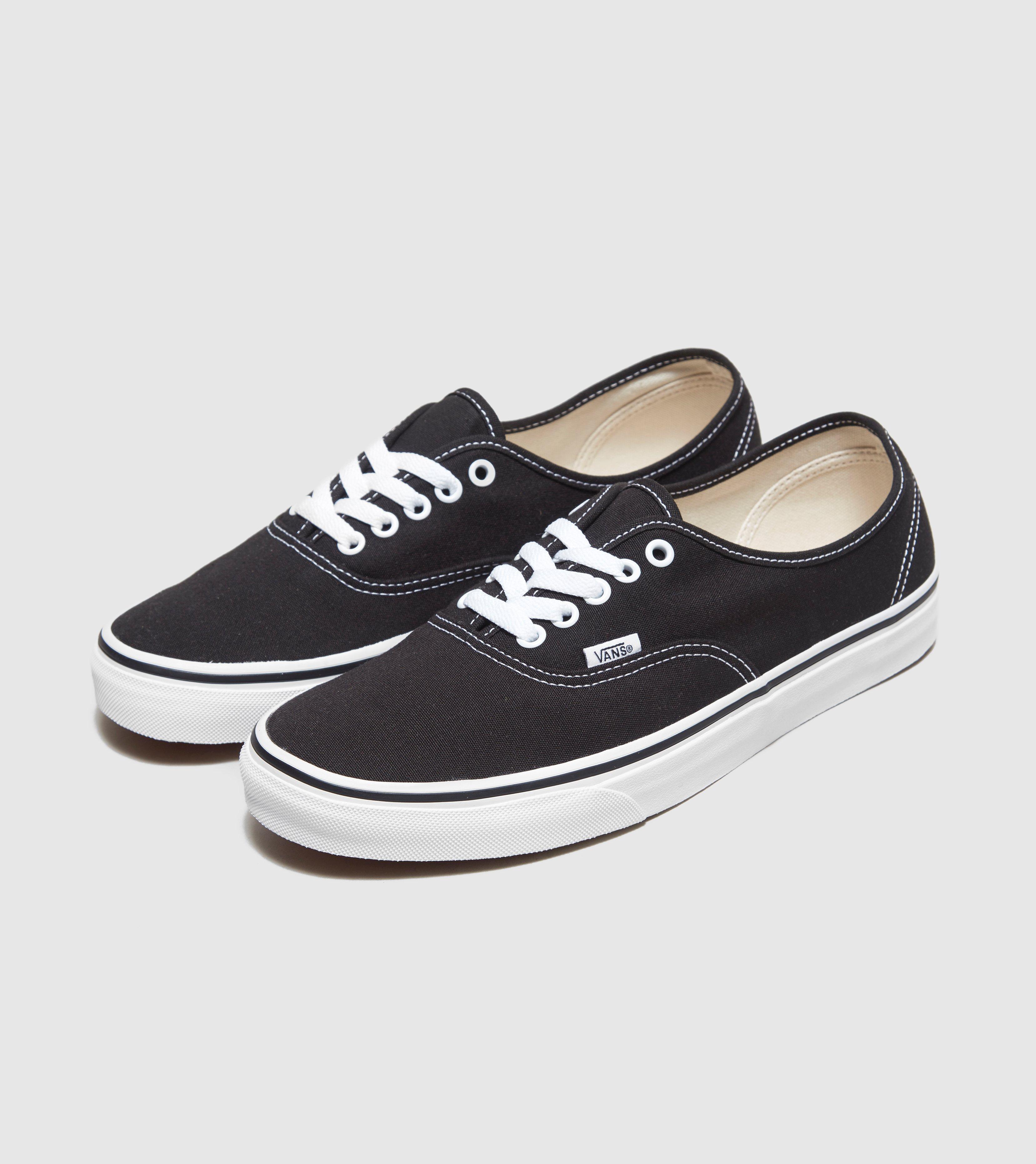 black vans for guys