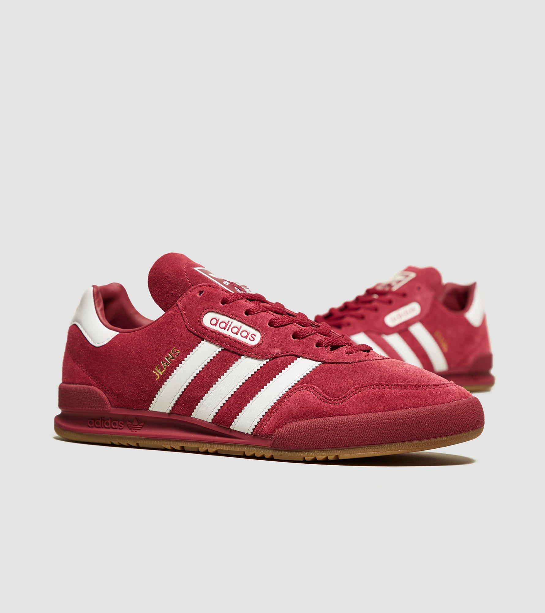 adidas jeans red