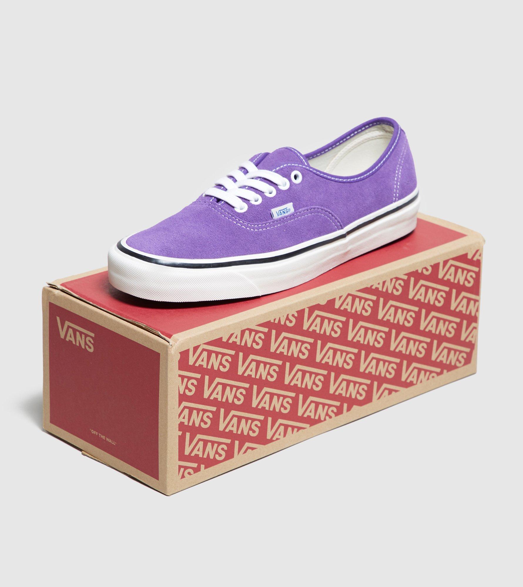 Vans Anaheim Authentic Suede in Purple/White (Purple) Lyst
