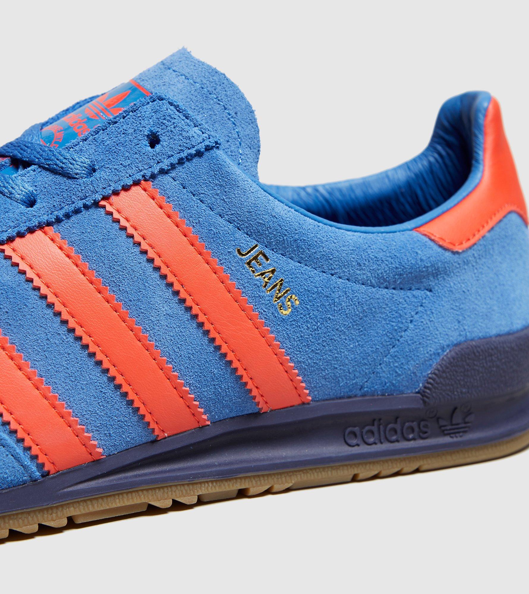 adidas jeans royal red