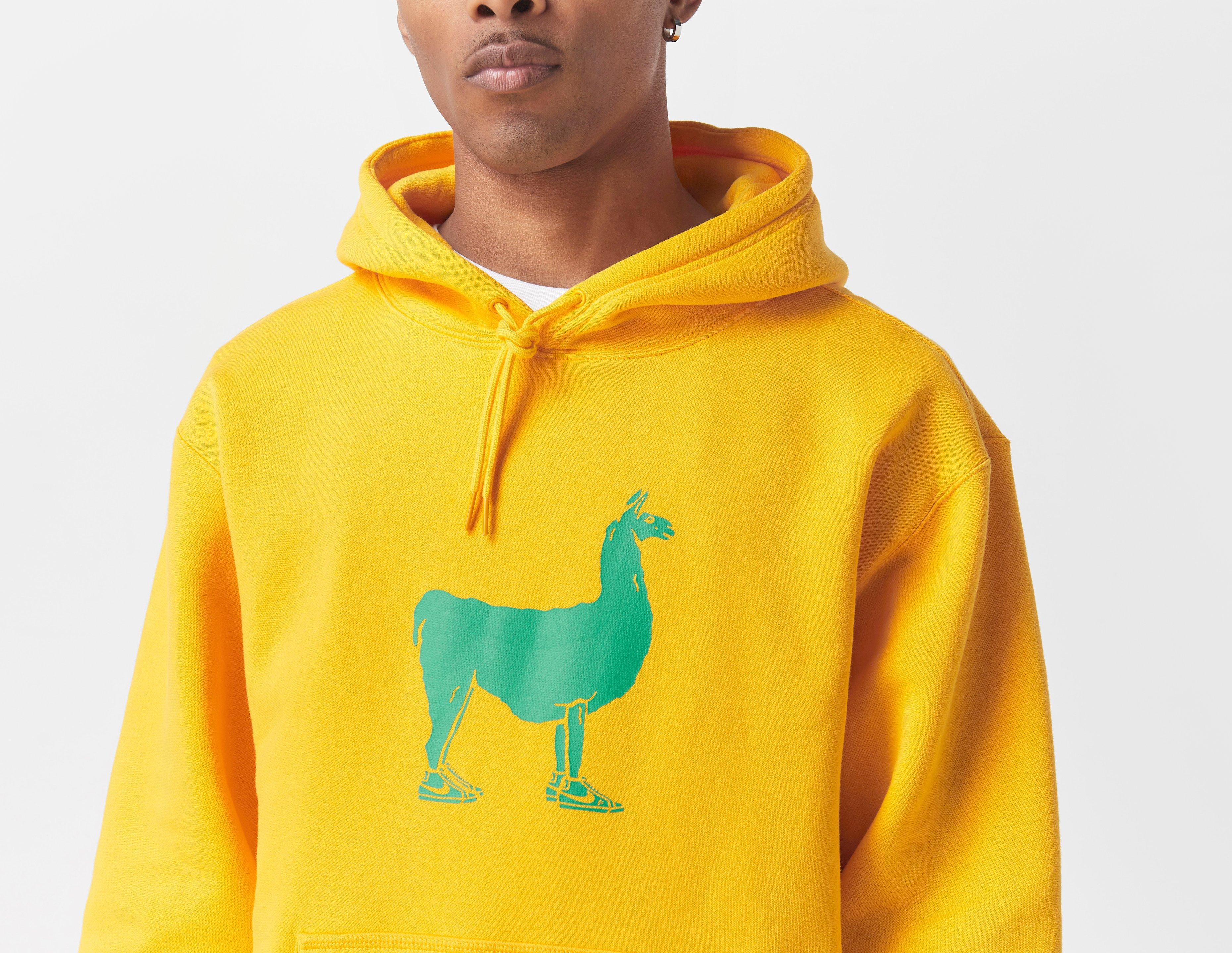 llama nike hoodie
