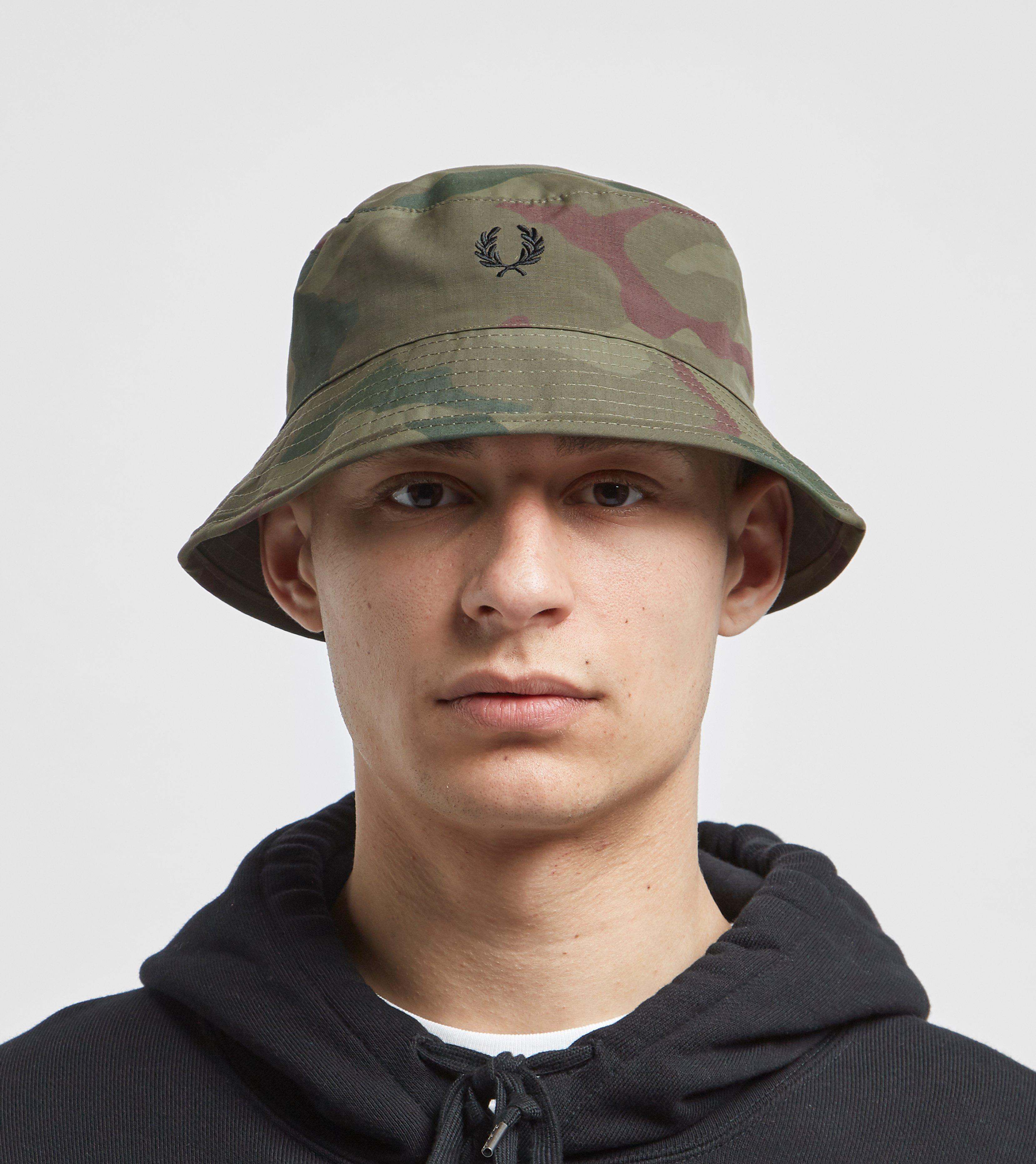 Fred Perry Synthetic Bush Bucket Hat in Camo (Green) for Men - Lyst