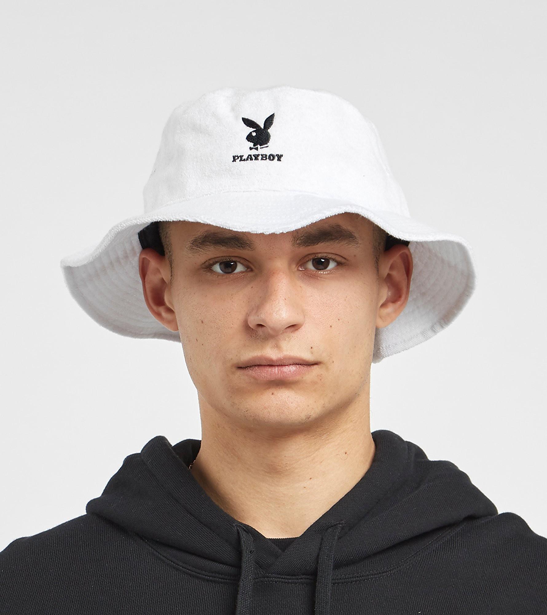 X Playboy Towel Bucket Hat - size 