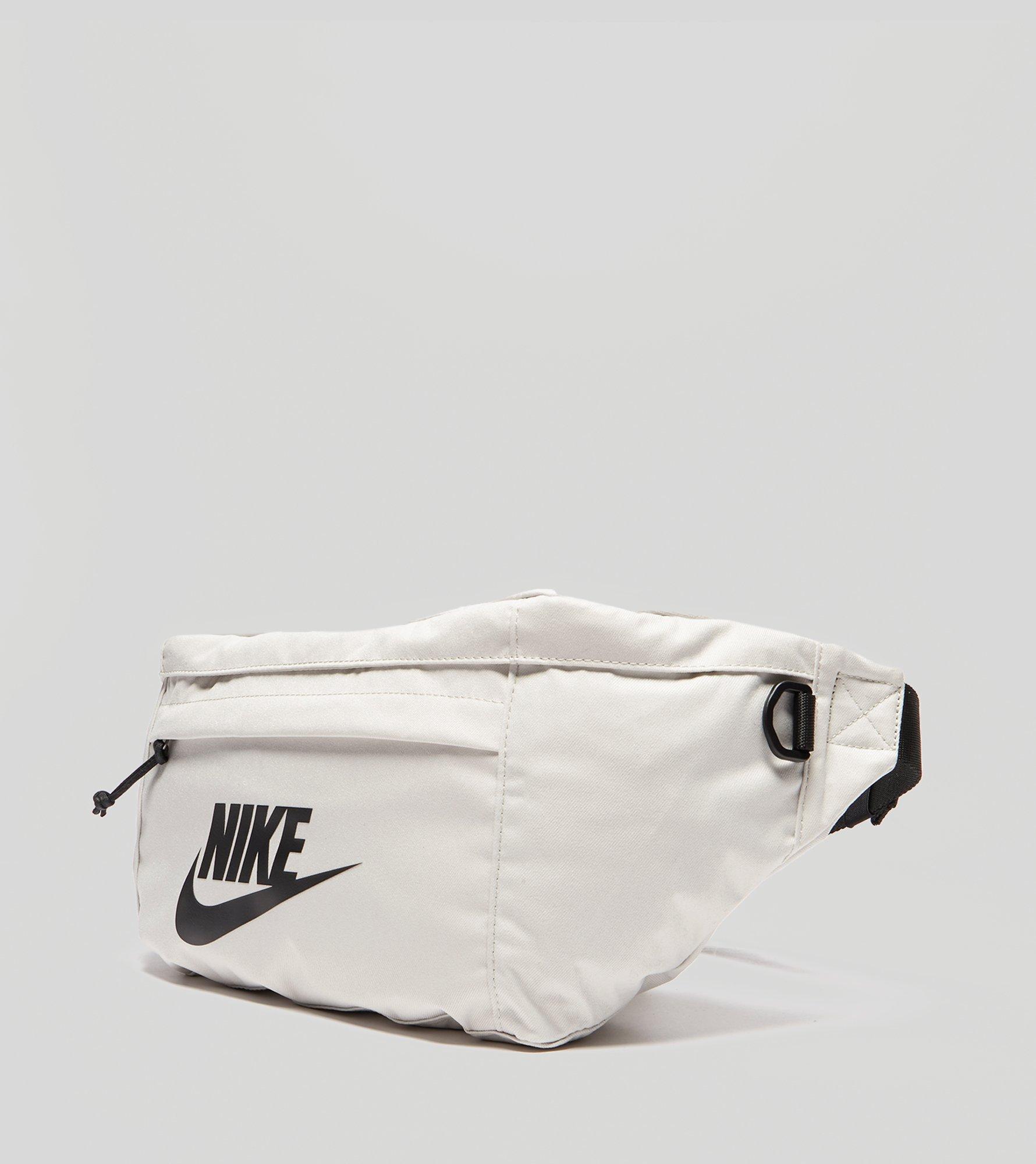 nike white tech waist bag