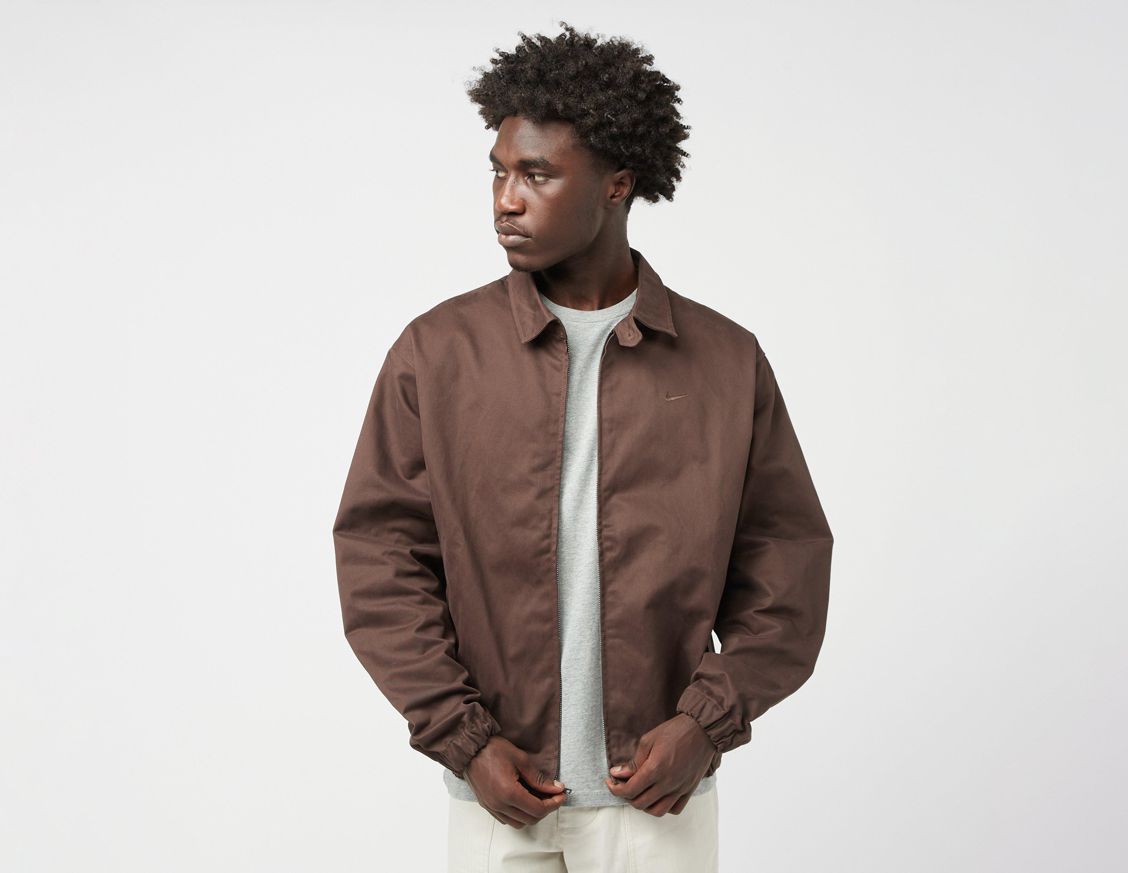 Nike Life Woven Harrington Jacket in Brown for Men Lyst UK