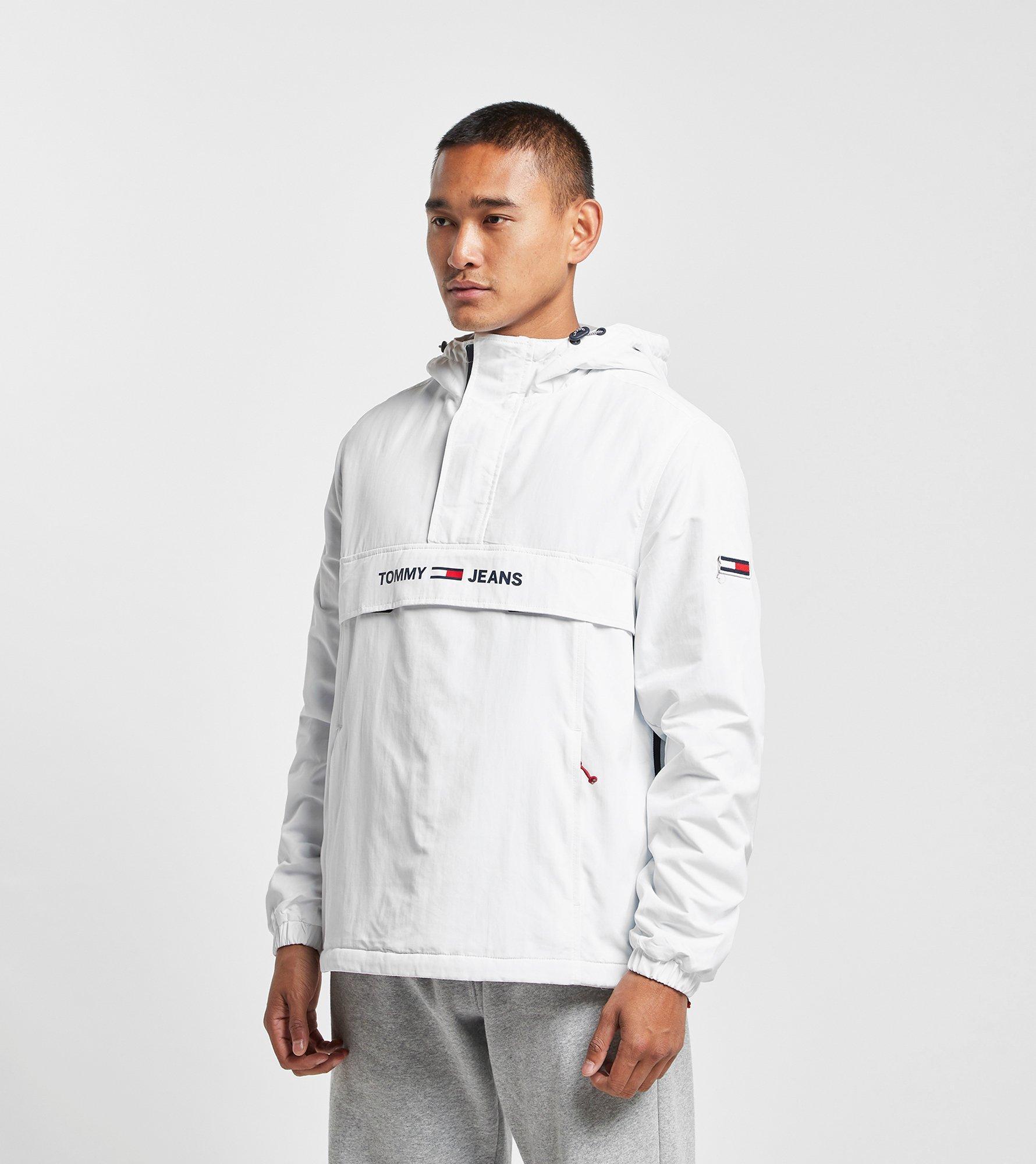 Tommy jeans half 2024 zip popover jacket